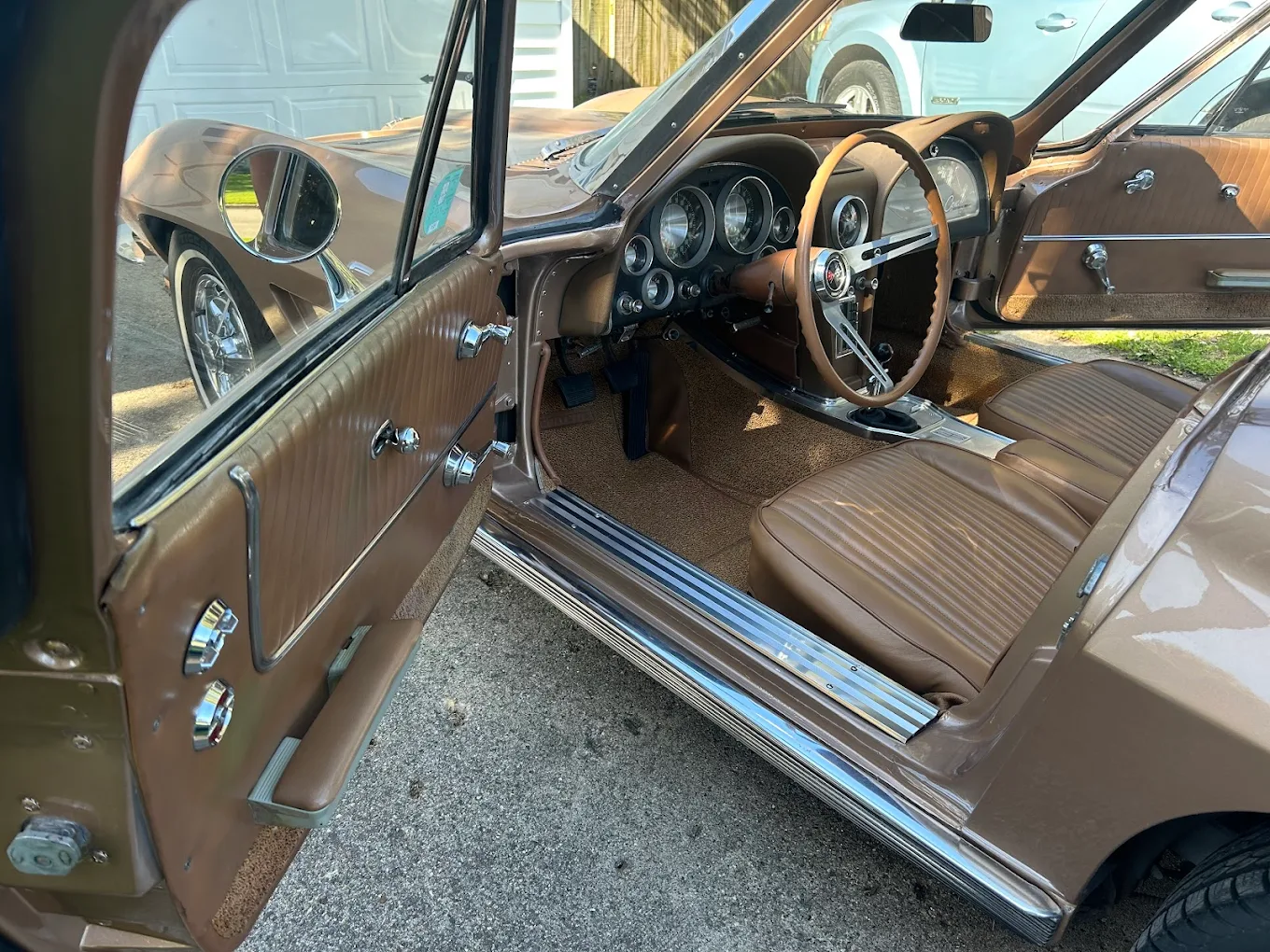 1963 Corvette interior detail